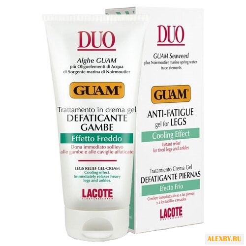Guam Гель для ног Duo против