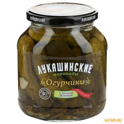 Огурчики с пряной зеленью