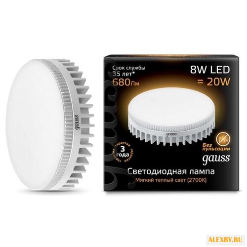 Лампа светодиодная gauss LED