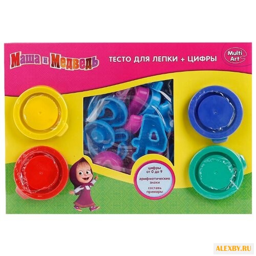 Масса для лепки Multiart Маша и