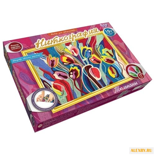 Danko Toys Ниткография Тюльпаны