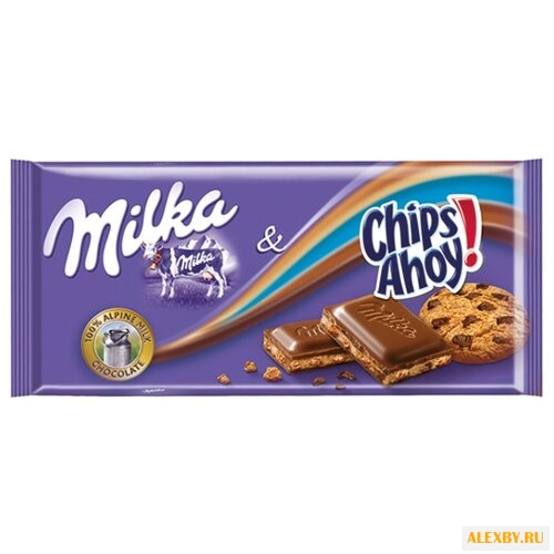 Шоколад Milka Chips Ahoy