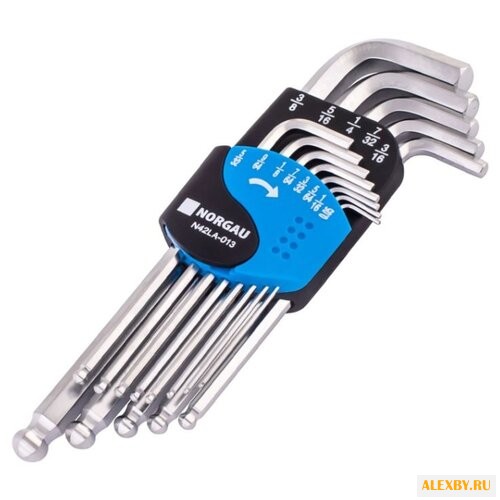 Набор имбусовых ключей Norgau
