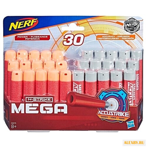 Стрелы Nerf Мега Аккустрайк E2275