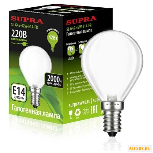 Лампа галогенная SUPRA