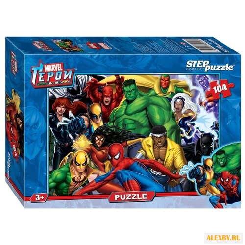 Пазл Step puzzle Marvel Герои