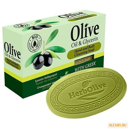 Мыло кусковое HerbOlive