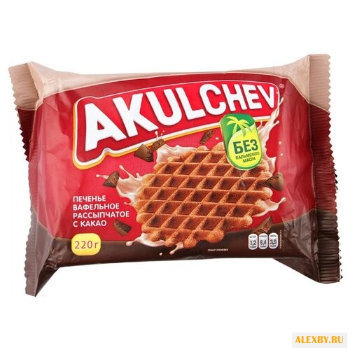 Печенье Akulchev вафельное