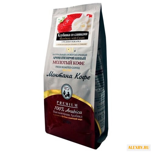 Кофе молотый Montana Клубника