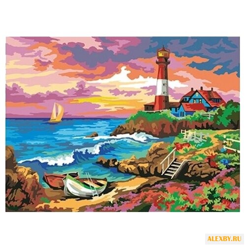 Рыжий кот Картина по номерам