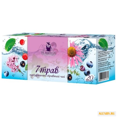 Чай травяной Teabreeze 7 трав в