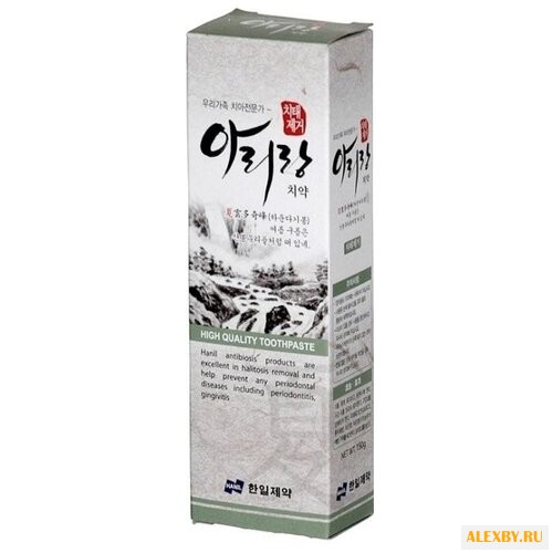 Зубная паста Hanil Arirang