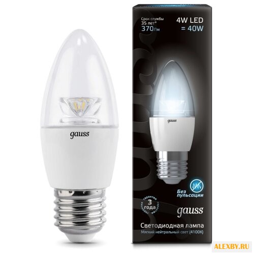 Лампа светодиодная gauss LED