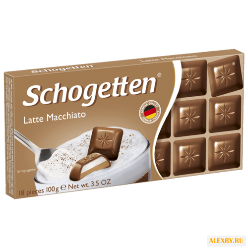 Шоколад Schogetten Latte