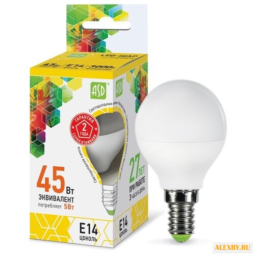 Лампа светодиодная ASD