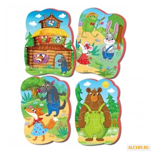 Набор пазлов Vladi Toys Теремок