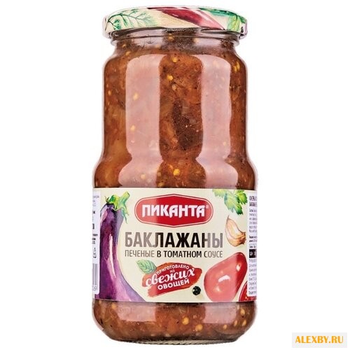 Баклажаны печеные в томатном