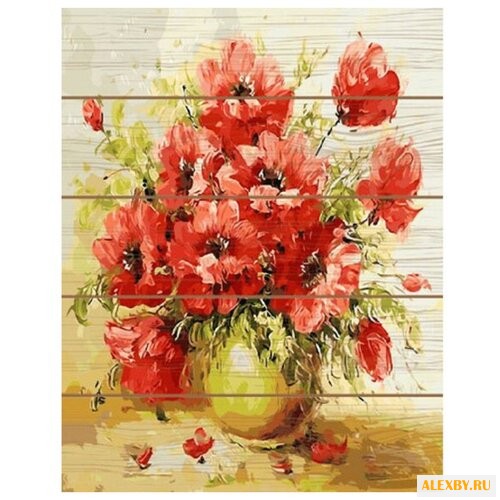 Molly Картина по номерам Букет