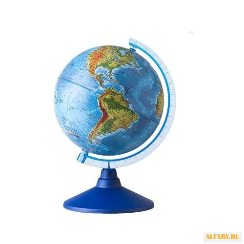 Глобус физико-политический