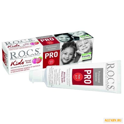 Зубная паста R.O.C.S. PRO KIDS