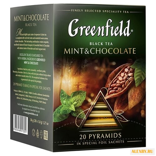Чай черный Greenfield Mint &