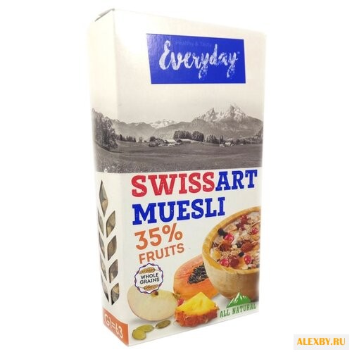 Мюсли Everyday хлопья Swiss Art