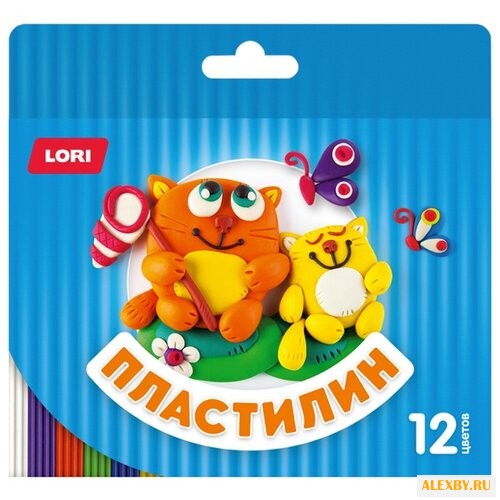 Пластилин LORI Детский 12