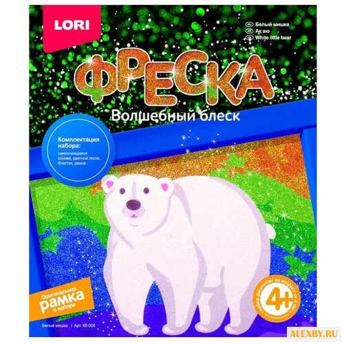 LORI Фреска из песка Белый