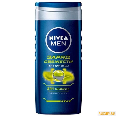 Гель для душа Nivea Men Заряд