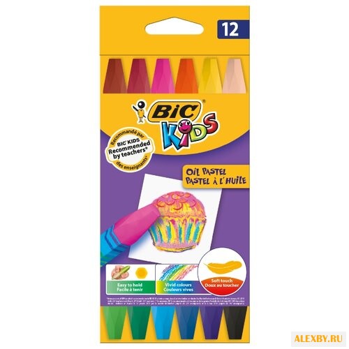 BIC Пастель масляная Oil Pastel