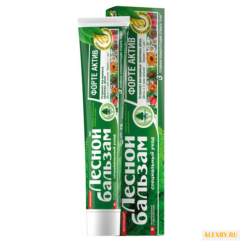 Зубная паста Лесной бальзам