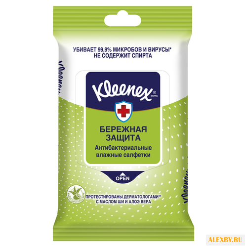 Влажные салфетки Kleenex