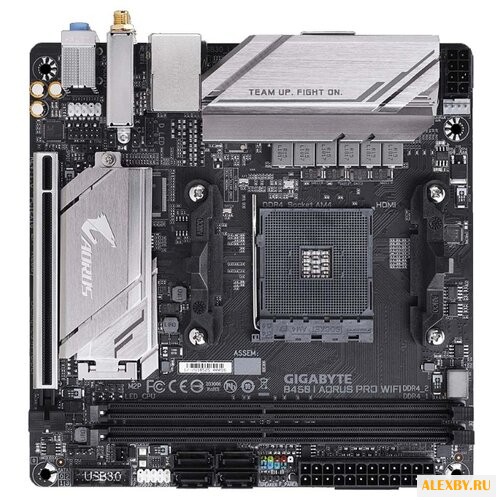Материнская плата GIGABYTE B450