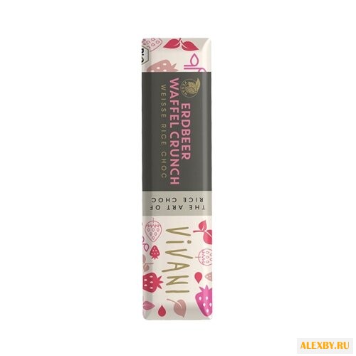 Шоколад Vivani белый на рисовом