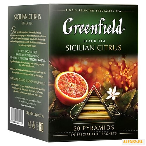Чай черный Greenfield Sicilian