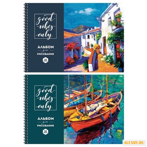 Альбом для рисования на гребне