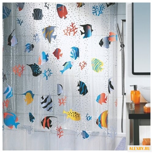 Штора Spirella Fish