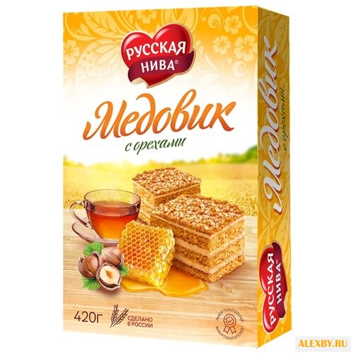 Торт Русская нива Медовик с