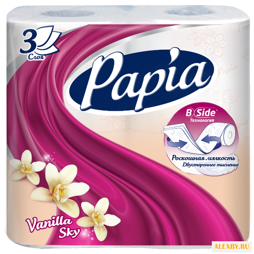 Туалетная бумага Papia Vanilla
