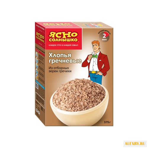 Ясно cолнышко Хлопья гречневые