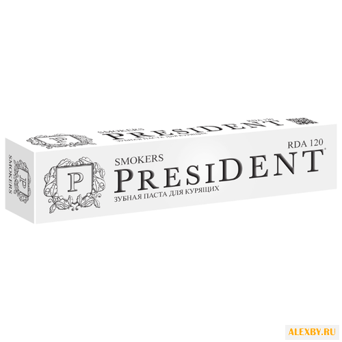 Зубная паста PresiDENT Smokers