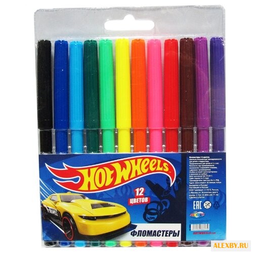 CENTRUM Фломастеры Hot Wheels