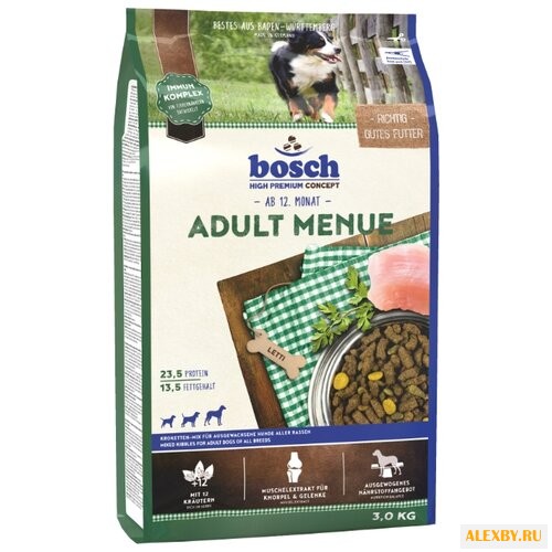 Корм для собак Bosch Adult Menue