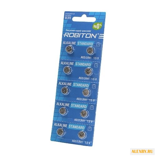 Батарейка LR41 ROBITON
