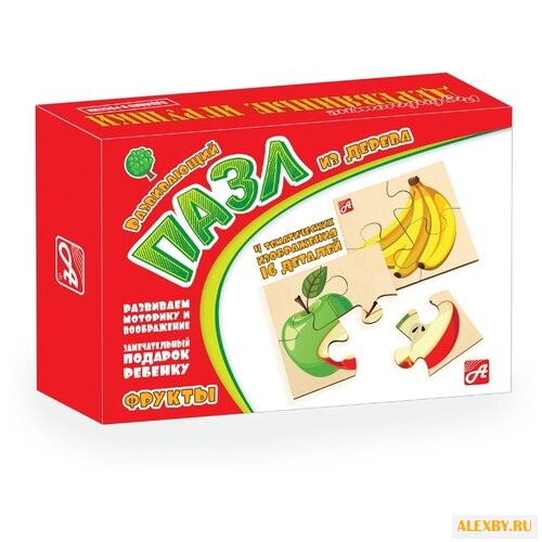 Набор пазлов АНДАНТЕ Фрукты 4 в