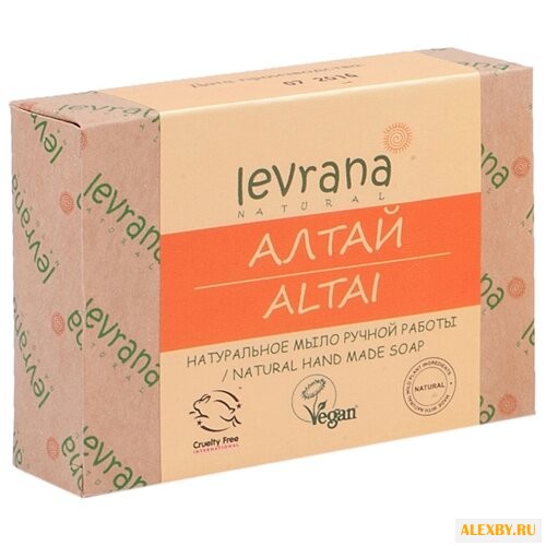 Мыло кусковое Levrana Алтай