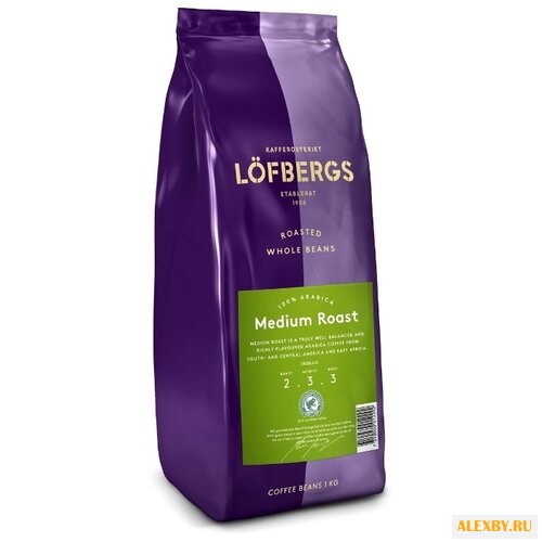 Кофе в зернах Lofbergs Medium