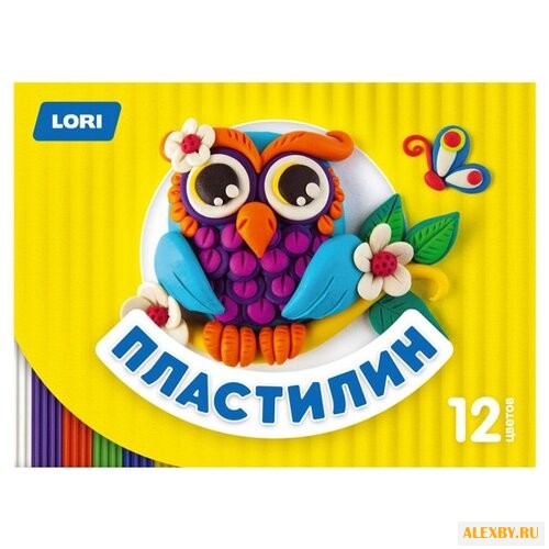 Пластилин LORI Детский 12
