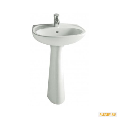 Раковина с пьедесталом 55 см