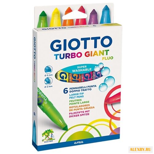 GIOTTO Фломастеры Turbo Giant